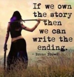 if you own the story you can write the ending