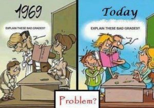 blaming the child or blaming the teacher