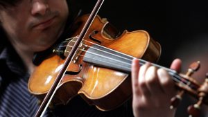 violin... you generate the sound
