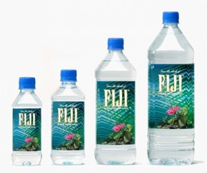 use the small bottle of fiji in your water energizer setup